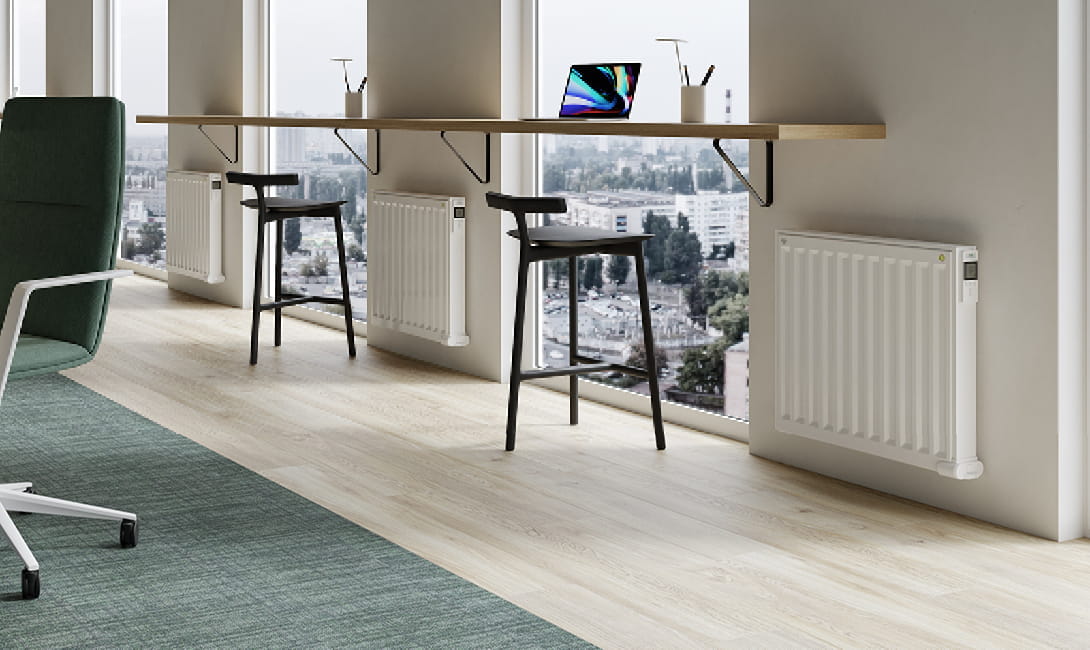 De dimensionering van oliegevulde elektrische radiatoren