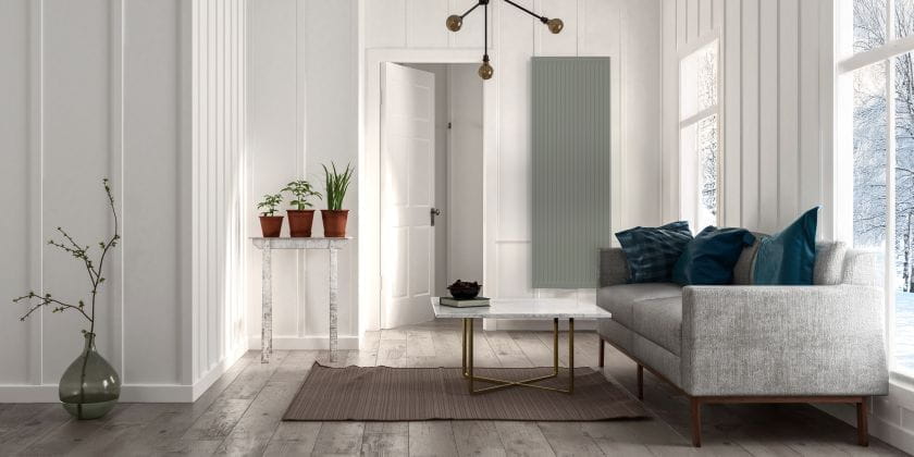 Yali V E elektrische verticale radiator vakantiehuis