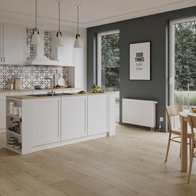 warmtepomp radiator Ulow-E keuken