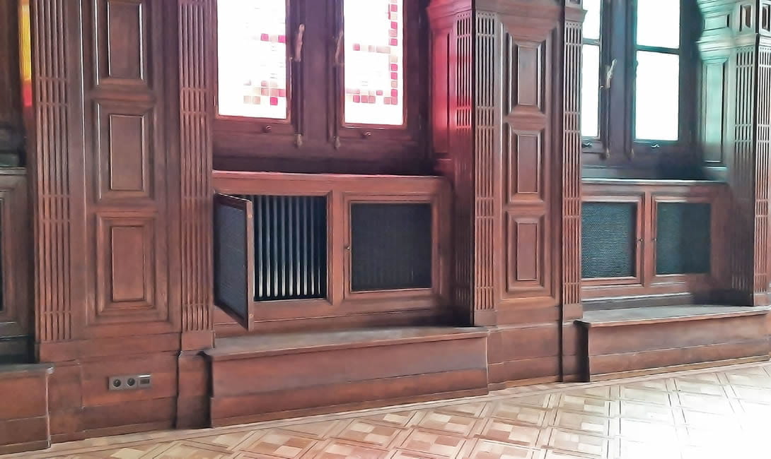 radiatoren Antwerps stadhuis