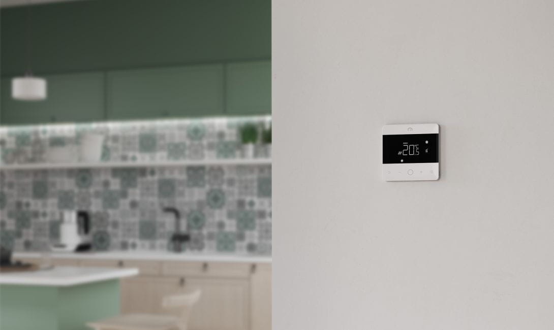 stralingsverwarming en -koeling met lokale bediening