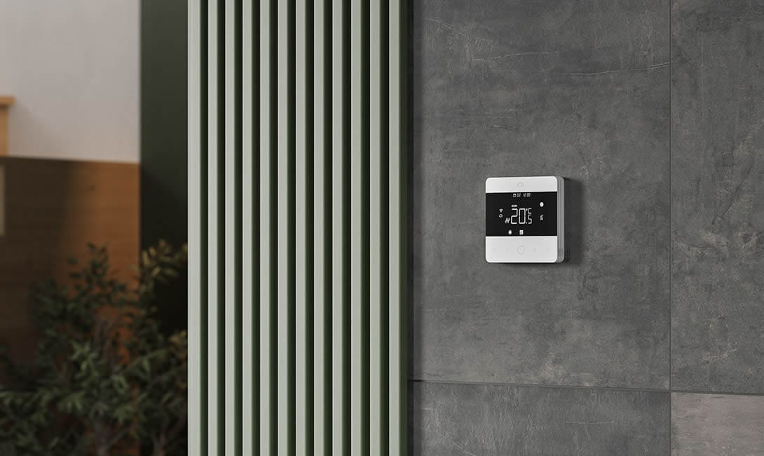 lokale bedieningspanelen voor stralingsverwarming en -koeling