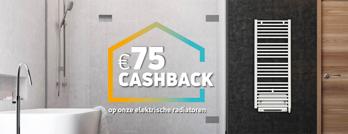 75€ cashback op onze elektrische radiatoren - Radson
