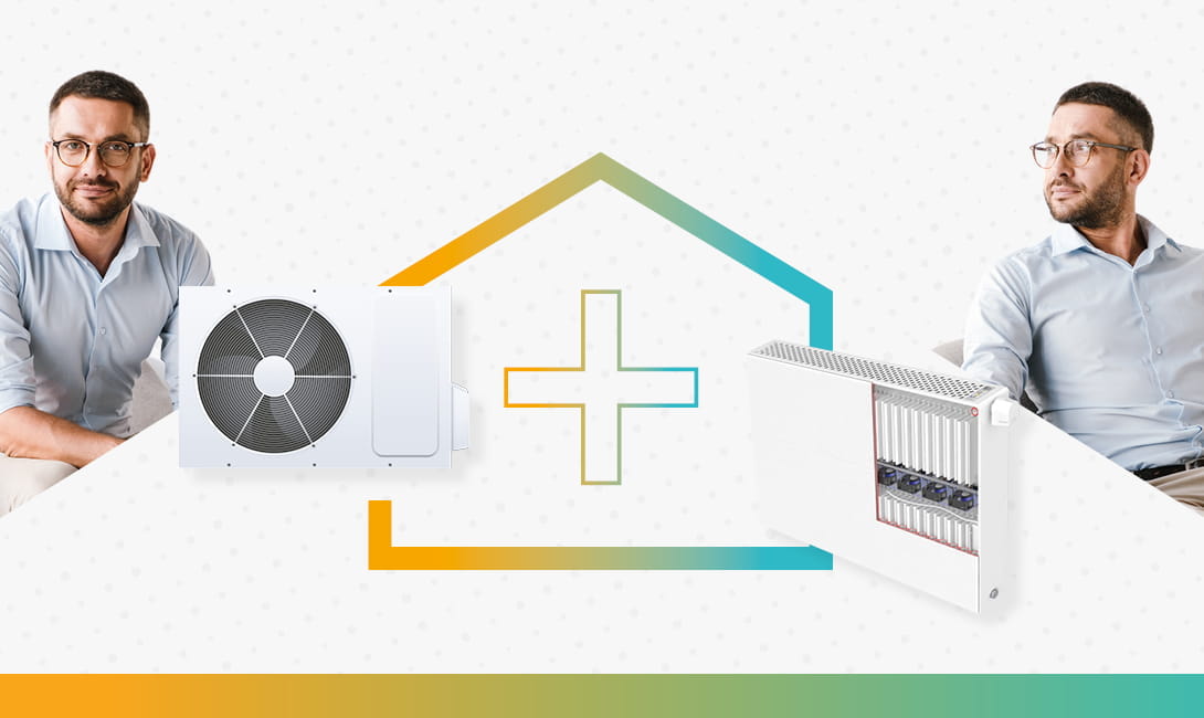 Heat pump + LT rads