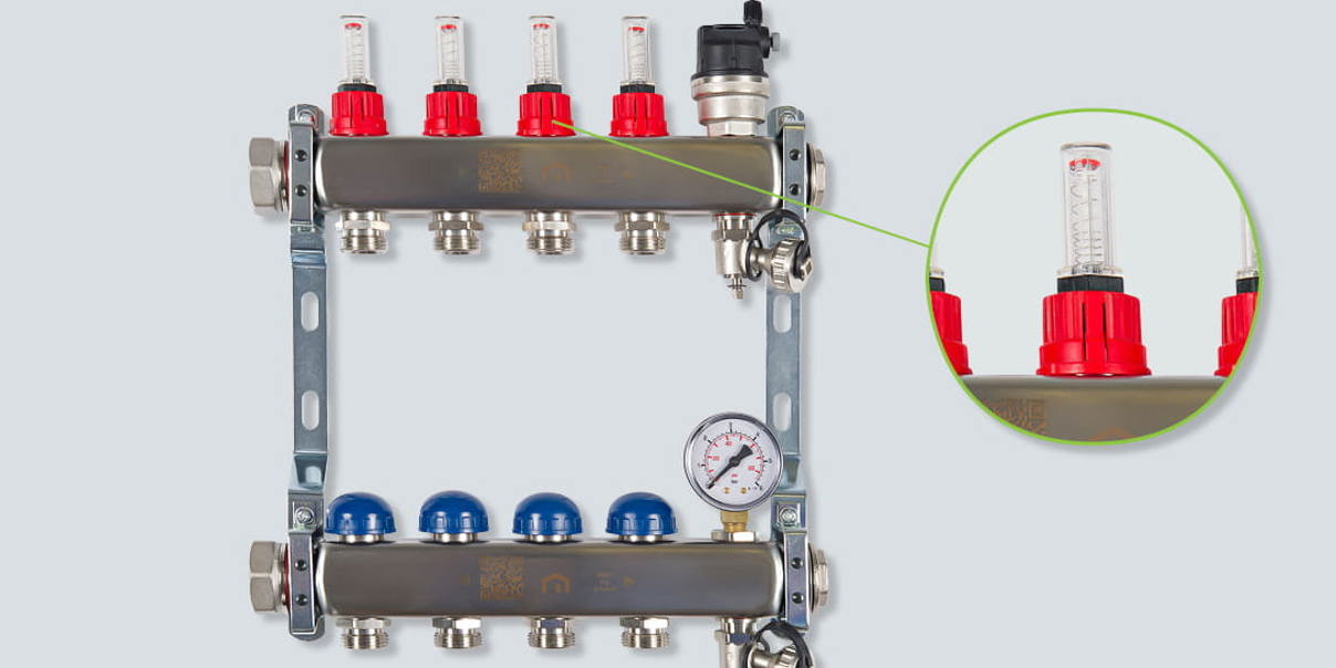 efficiëntie van vloerverwarming verbeteren