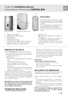 Guide d'utilisation Control box