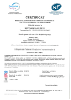 Certificat NF FARO V