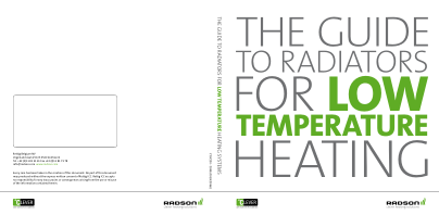 Guide for Low Temperature Radiators